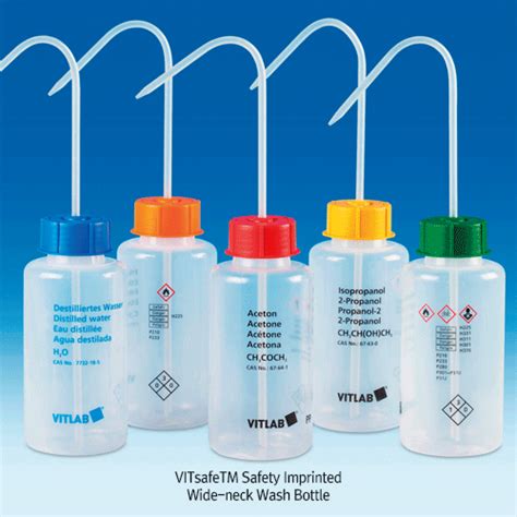 Daihan Science VITLAB VITsafeTM PE PP Safety Imprinted Wide Neck Wash