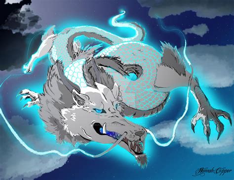 Celestial Dragon by Okamikurama on DeviantArt