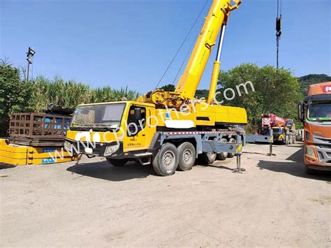 Second Hand 2011 Xg 110ton Mobile Truck Crane China Used Crane And