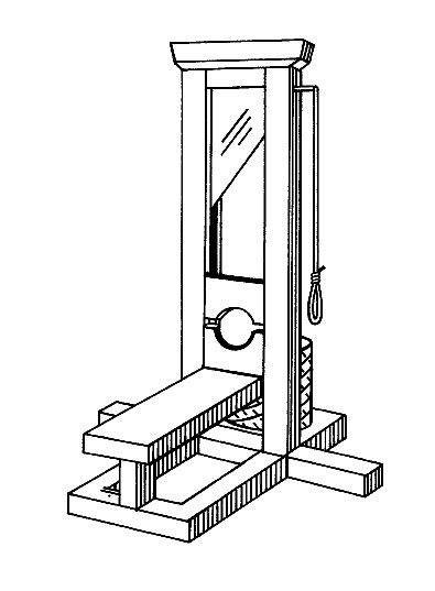 Guillotine Drawing at PaintingValley.com | Explore collection of ...