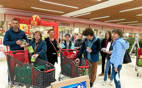 1 075 kg de denrées alimentaires collectés pour la Banque alimentaire à