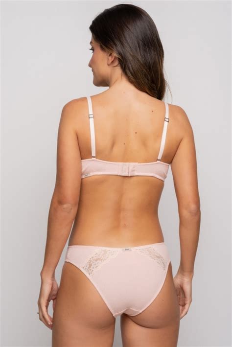 Sutiã Aro em viscose Jade rosa Jescri Lingerie de qualidade e