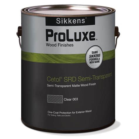 Sikkens Proluxe Gal Base Cetol Srd Semi Transparent Exterior Wood