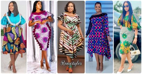 Latest And Beautiful Midi Ankara Gown Styles Reny Styles