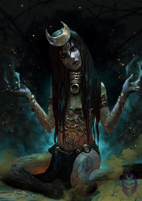 Enchantress Dark Fantasy Art Character Art Enchantress