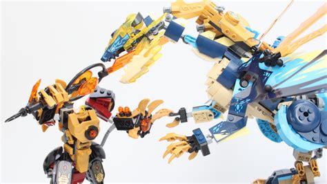 LEGO 71796 Elemental Dragon vs. The Empress Mech review