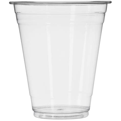 Choice 12 Oz Clear PET Plastic Cold Cup 50 Pack