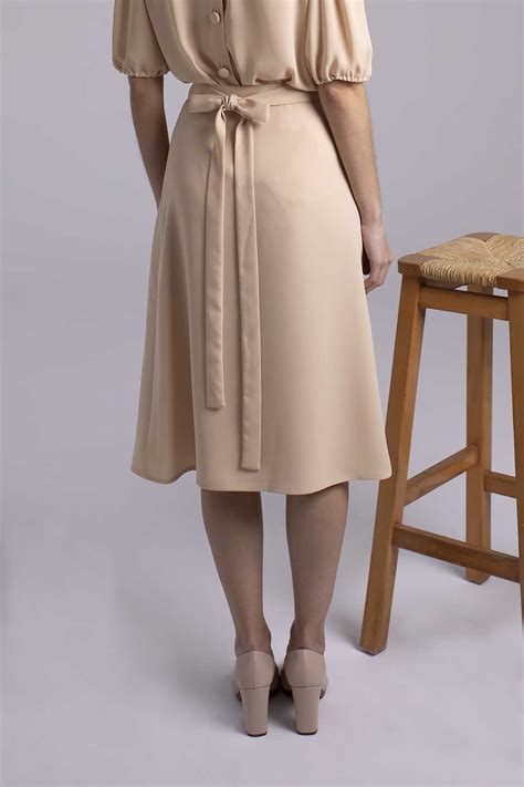 Falda Maria Color Nude Tissendi