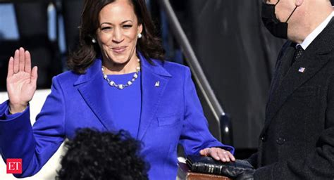 Joe Biden Inauguration Kamala Harris Sworn In As First Woman Vice