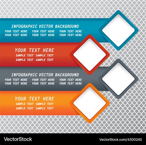 Modern Infographic Background Royalty Free Vector Image