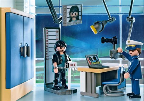 Playmobil City Action Police Station With Alarm System Playmobil