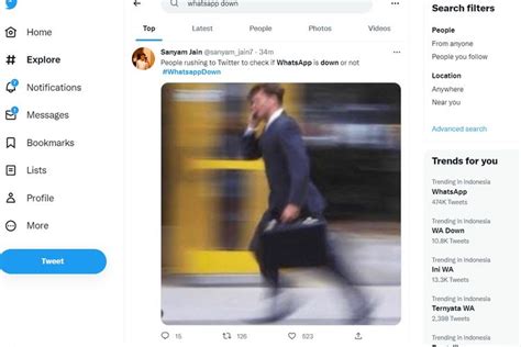 Foto WhatsApp Down Dilaporkan Di Berbagai Negara Keluhan Warganet