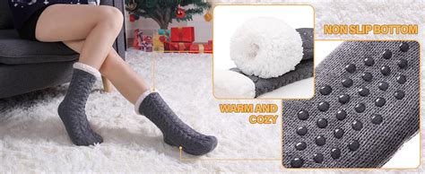 Sdbing Womens Winter Super Soft Warm Cozy Fleece Lined Fuzzy Slipper