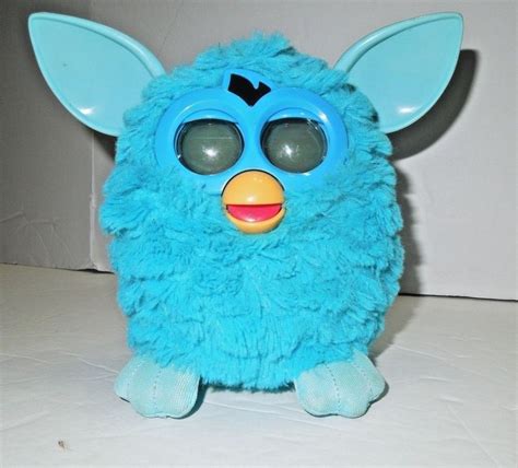 Hasbro Furby 2012 Teal Blue Hasbro With Images Furby Teal Blue