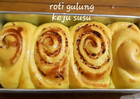 Resep Roti Gulung Keju Susu oleh Indah Riduwan - Cookpad