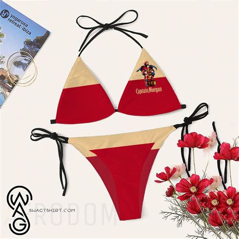 Captain Morgan Rum Womens String Bikini Set Maria Stores