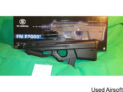 Cyber Gun FN F2000 Airsoft Rifle, Black Doncaster - Used Airsoft ' The Leading Marketplace for ...