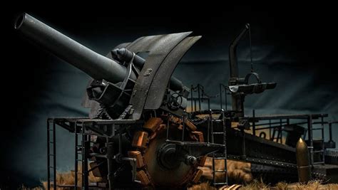 Big Bertha Artillery Gun 'Inspirations' by Songhe Yang | Armorama™