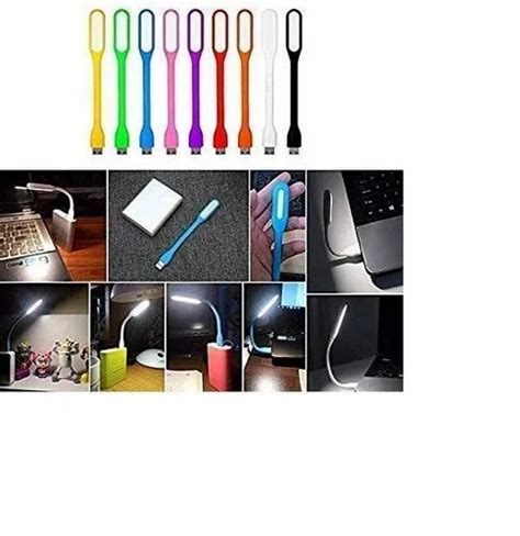 Flexible USB LED Light Lamp For Home Multicolour Number Of Ports