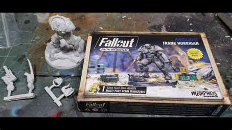 Unboxing Frank Horrigan For Wasteland Warfare Youtube