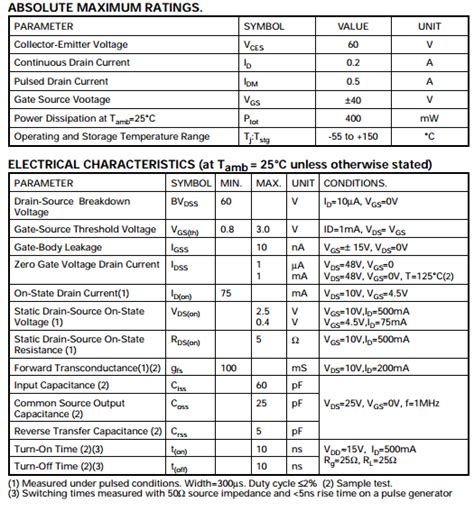 2N7000 Datasheet, 2N7000 PDF, Pinouts, Circuit - Diodes Incorporated.