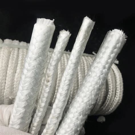 Glass Fiber Round Rope High Temperature Resistantrope E Glass Fiber