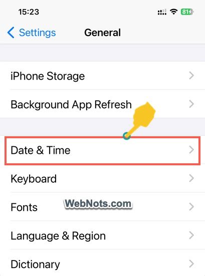 How to Change iPhone Clock Time and Time Zone? – WebNots