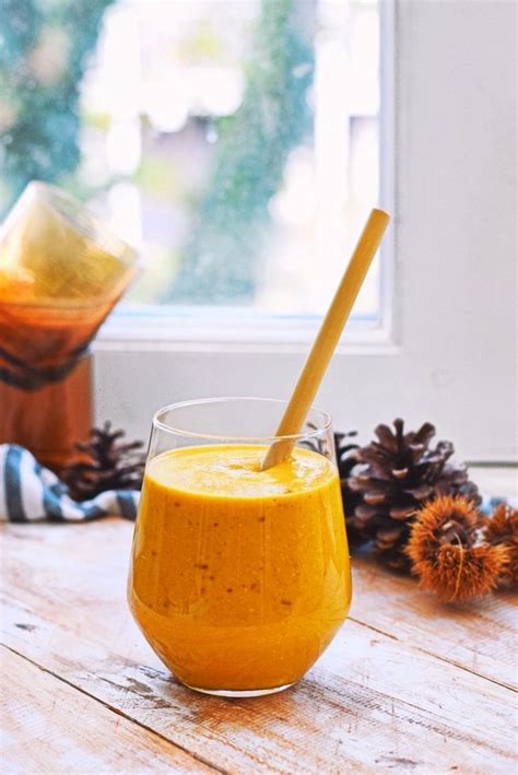 Mango Wortel Smoothie Met Gember Voedzaam Snel Recept Smoothie