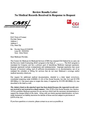 View Sample Letter To Request Medical Records From Hospital