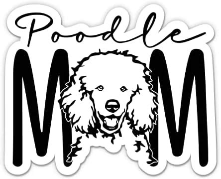 Amazon Poodle Stickers 2 Pack Waterproof Vinyl For Car Phone