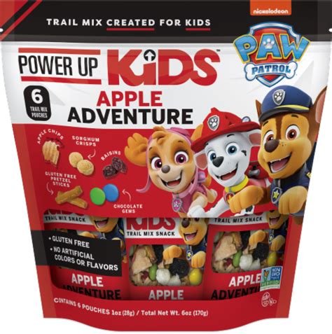 Paw Patrol Apple Adventure Trail Mix Snacks 6 Ct 1 Oz Ralphs