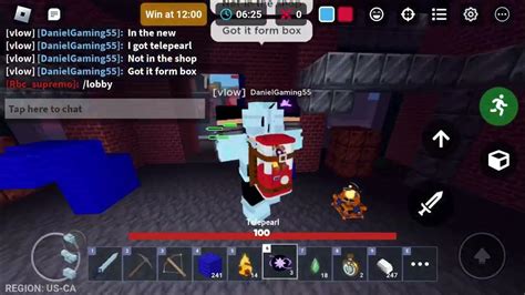 How To Get Telepearl New The Infected 2 Gamemode Roblox Bedwars Youtube