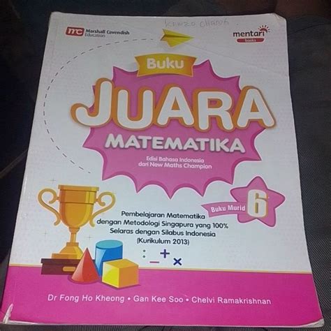 Jual Buku Juara Matematika Sd Kelas 6 Buku Murid Astamentari Shopee Indonesia