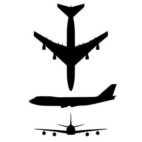 Small Plane Silhouette at GetDrawings | Free download