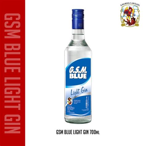 Ginebra San Miguel Blue Light Gin 700ml Lazada Ph