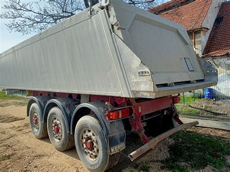 Naczepa wywrotka Kempf aluminiowa waga 5140kg z Niemiec Stary Jaworów