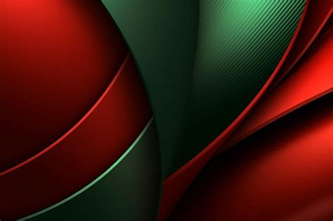 Premium Photo | Red and Green Abstract background ai generated pti ...