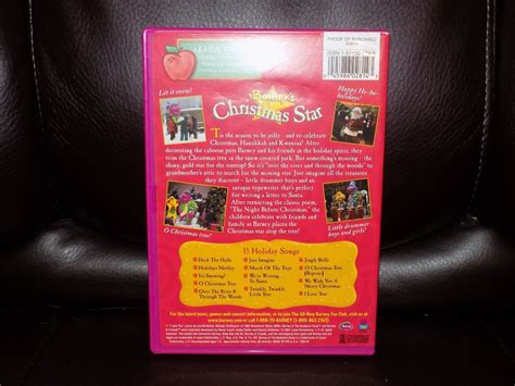 Barneys Christmas Star Dvd 2002 Euc 45986028143 Ebay