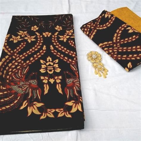 Prd Kain Batik Sablon Batik Cendrawasih Motif Batik Bunga Melati