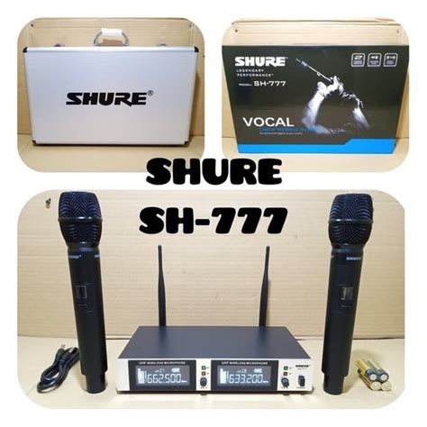 Jual Mic Wireless Handle Shure Sh Microphone Legendary Performance