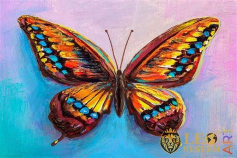 Romantic Paintings With Butterflies Leosystem Art