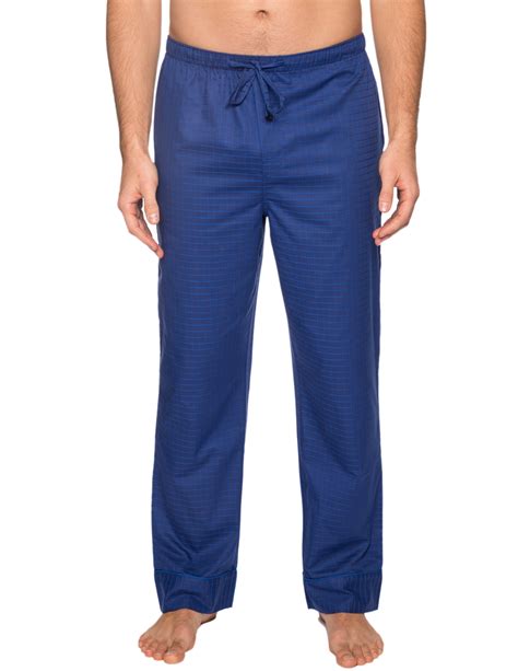 Mens 100 Cotton Comfort Fit Sleep Lounge Pants Noble Mount