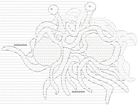 Flying Spaghetti Monster » GameFAQs ASCII Art