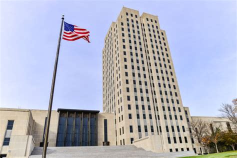 North Dakota State Capitol Building Stock Photos, Pictures & Royalty ...