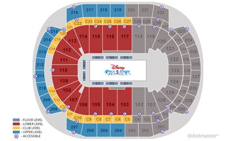 Xl Center Seating Chart Disney Ice A Visual Reference Of Charts