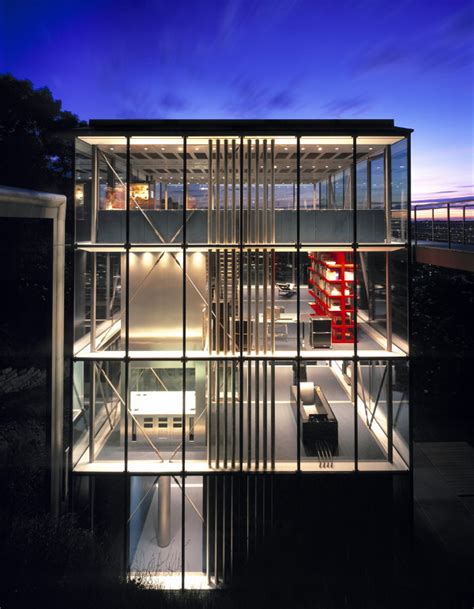 Home Designs Luxury: Design Exterior glass house by Werner Sobek