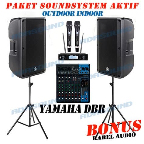 Jual Soundsystem Outdoor Indoor Speaker Aktif Yamaha Dbr