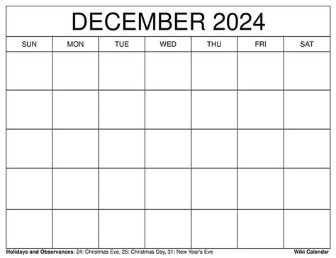 Dec 2025 Calendar Printable Wiki Samir Leanor