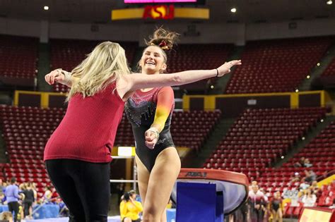 Asu Gymnastics Gallery Sun Devils Honor Seniors With Win Over Pitt