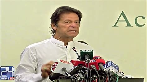 Pti Chairman Imran Khan Addressing Ceremony In Islamabad 24 News Hd